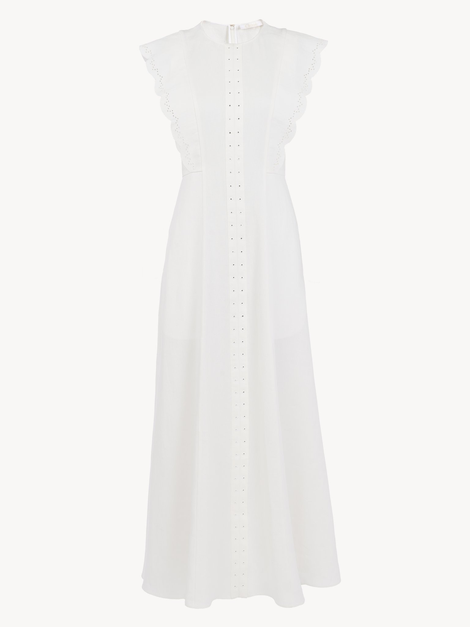 ANKLE-LENGTH FLARED DRESS - 4