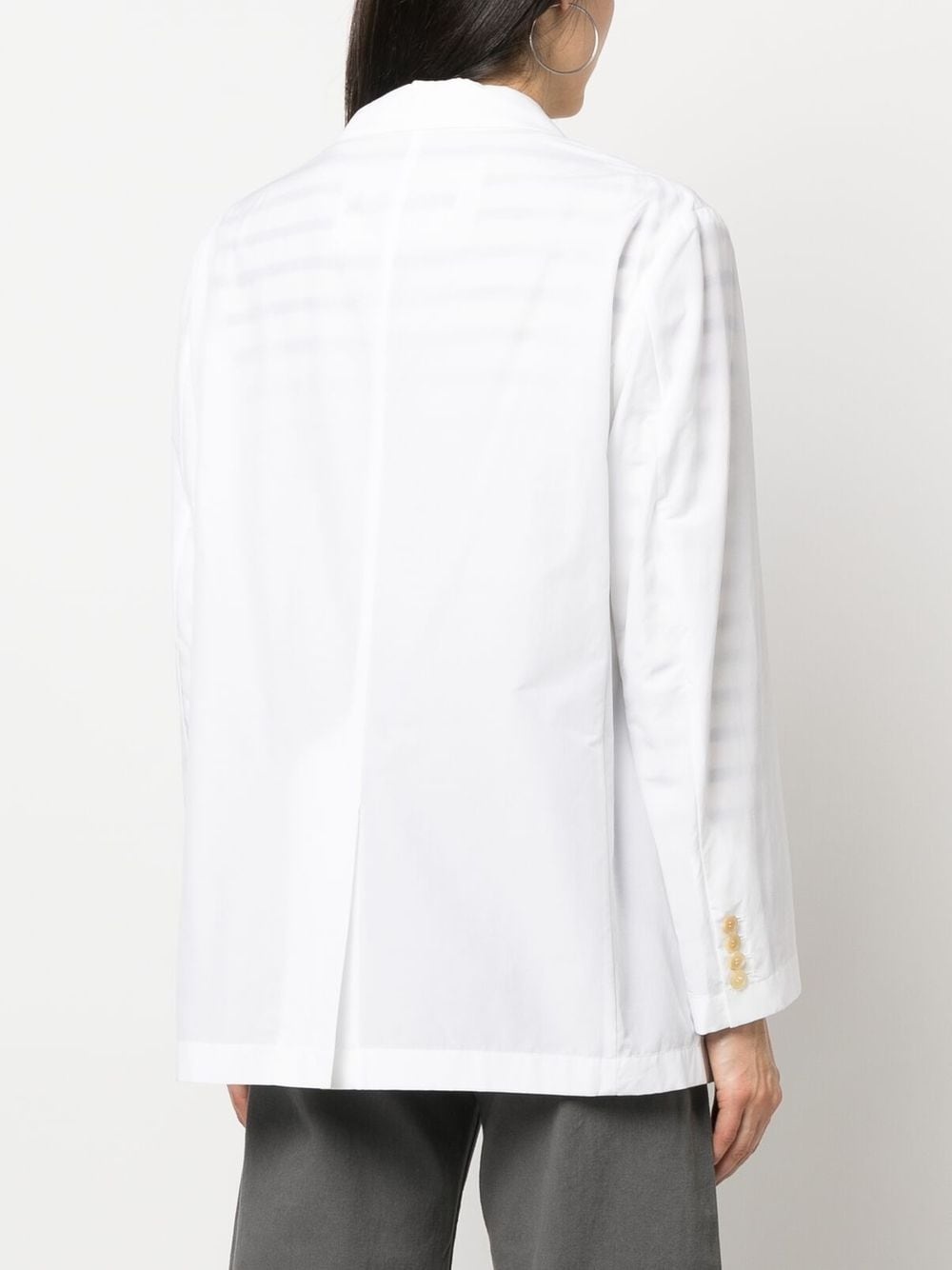single-breasted button blazer - 4
