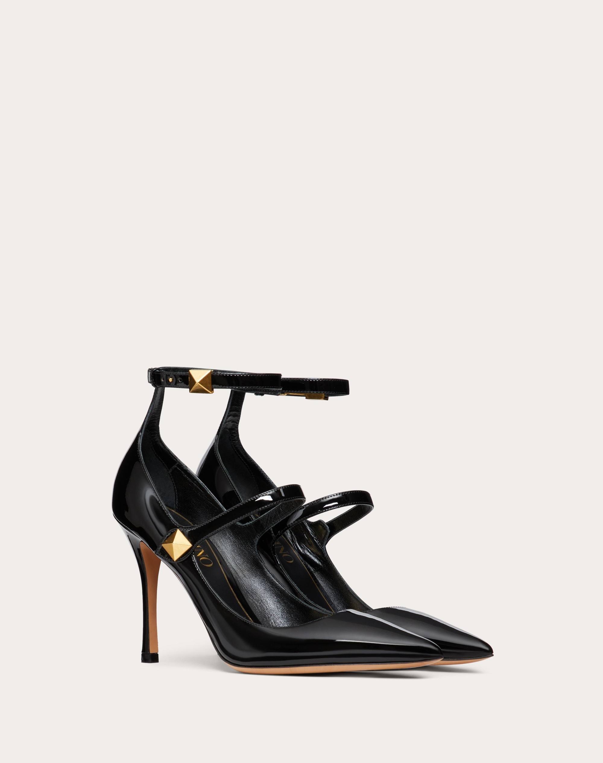 VALENTINO GARAVANI TIPTOE PATENT LEATHER PUMP 100MM - 2