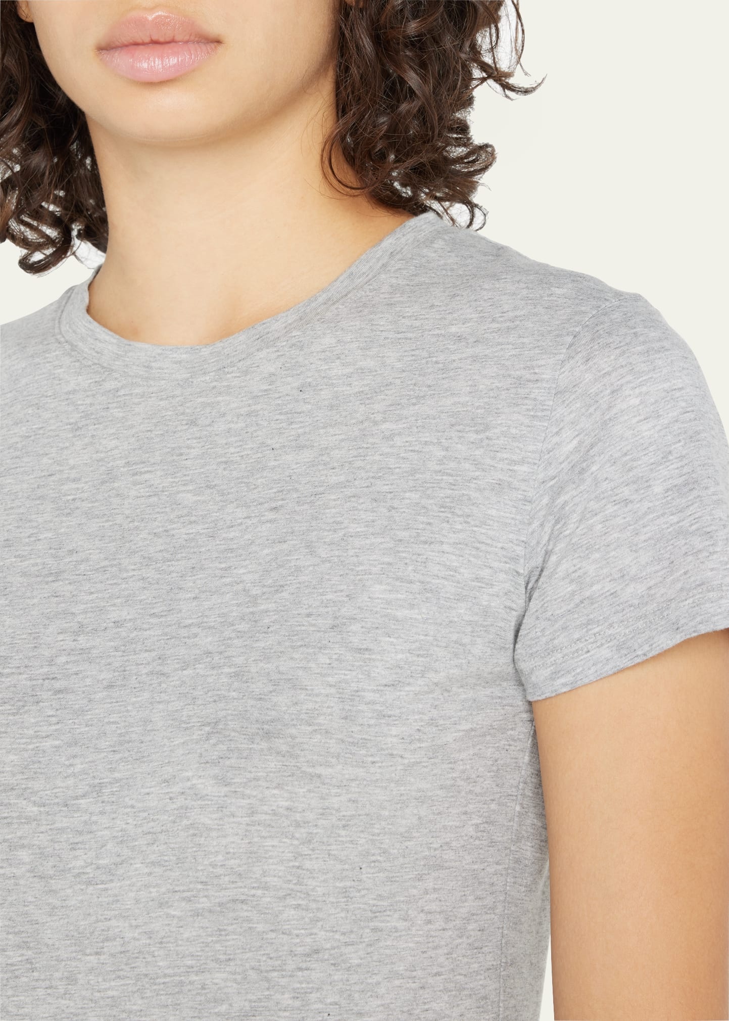 Essential Crewneck Pima Cotton Tee - 5