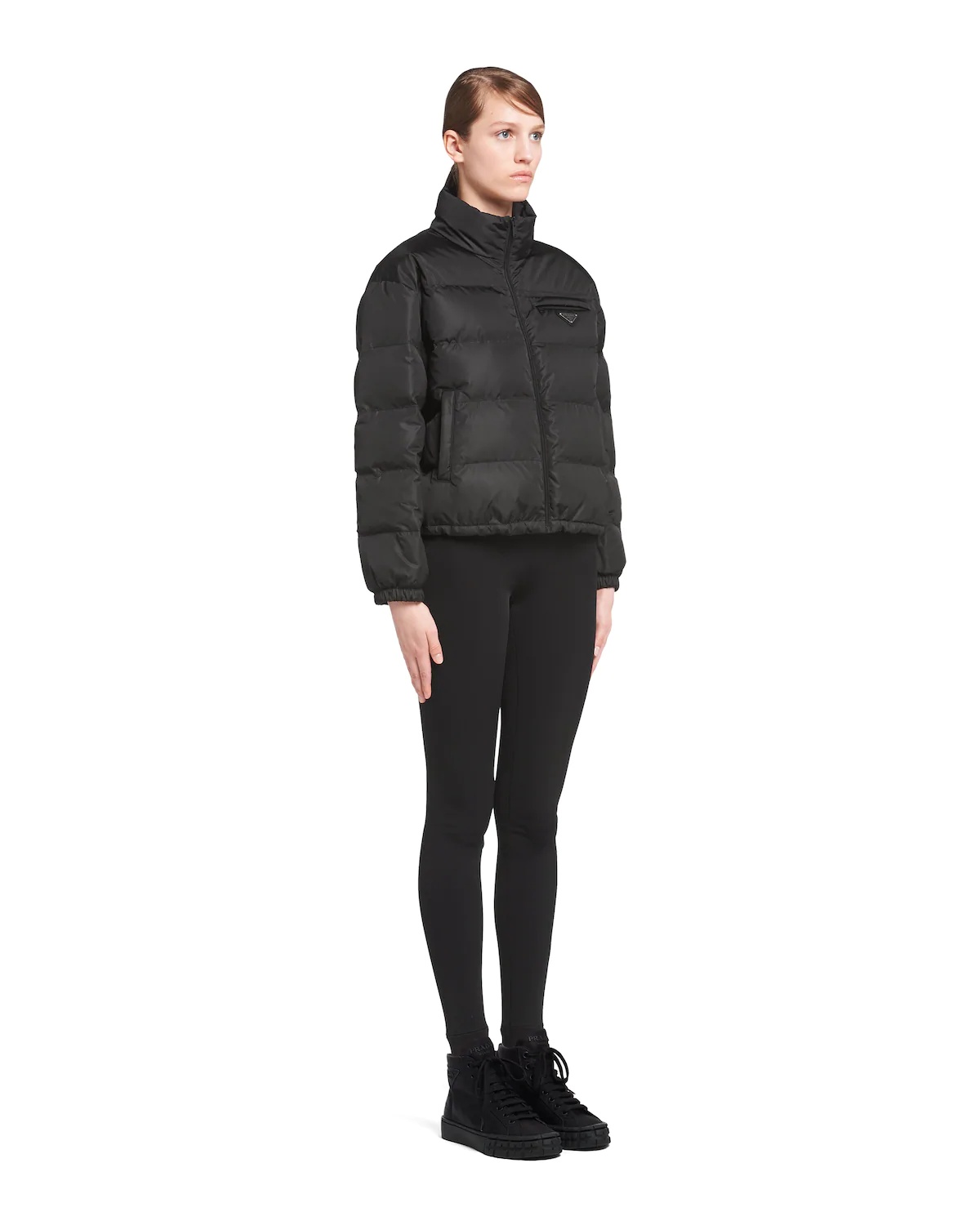 Lightweight Re-Nylon puffer jacket - 3