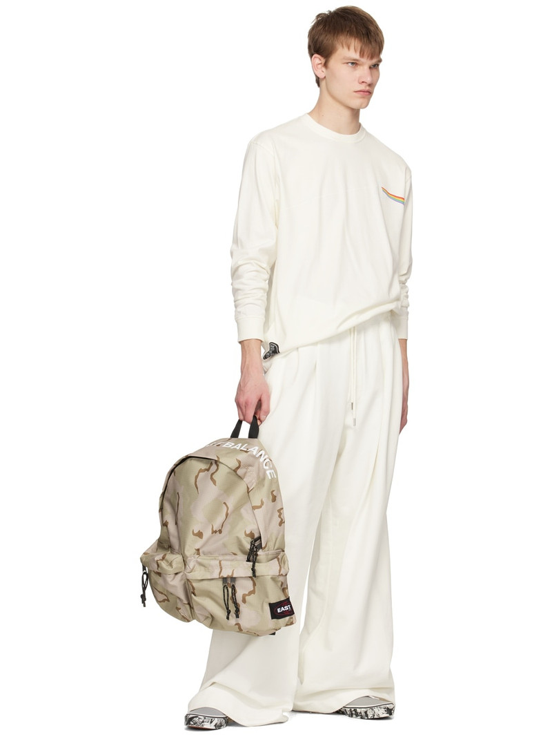 UNDERCOVER Off-White Print Long Sleeve T-Shirt outlook