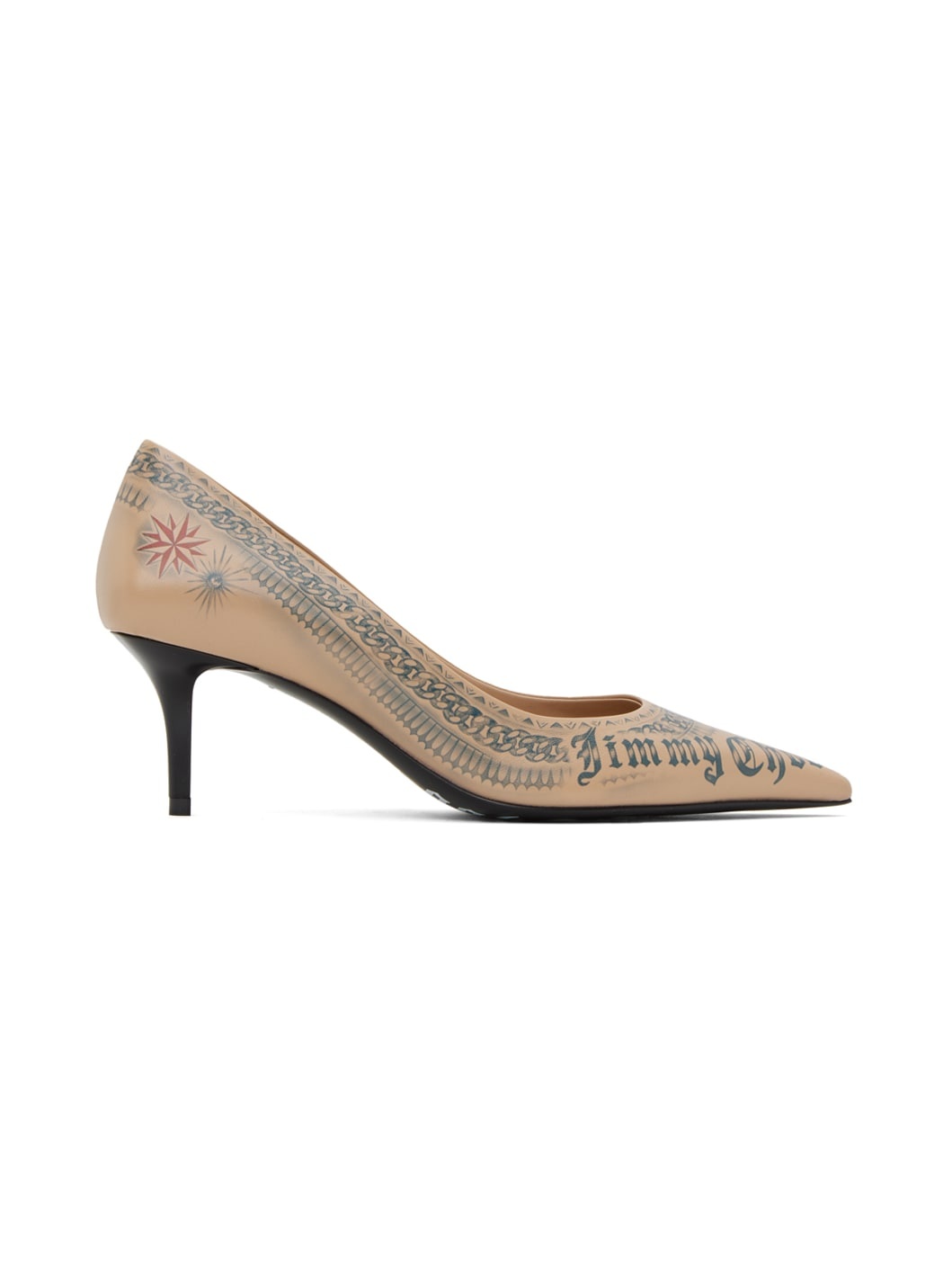 Jimmy Choo / Jean Paul Gaultier Beige Pumps - 1