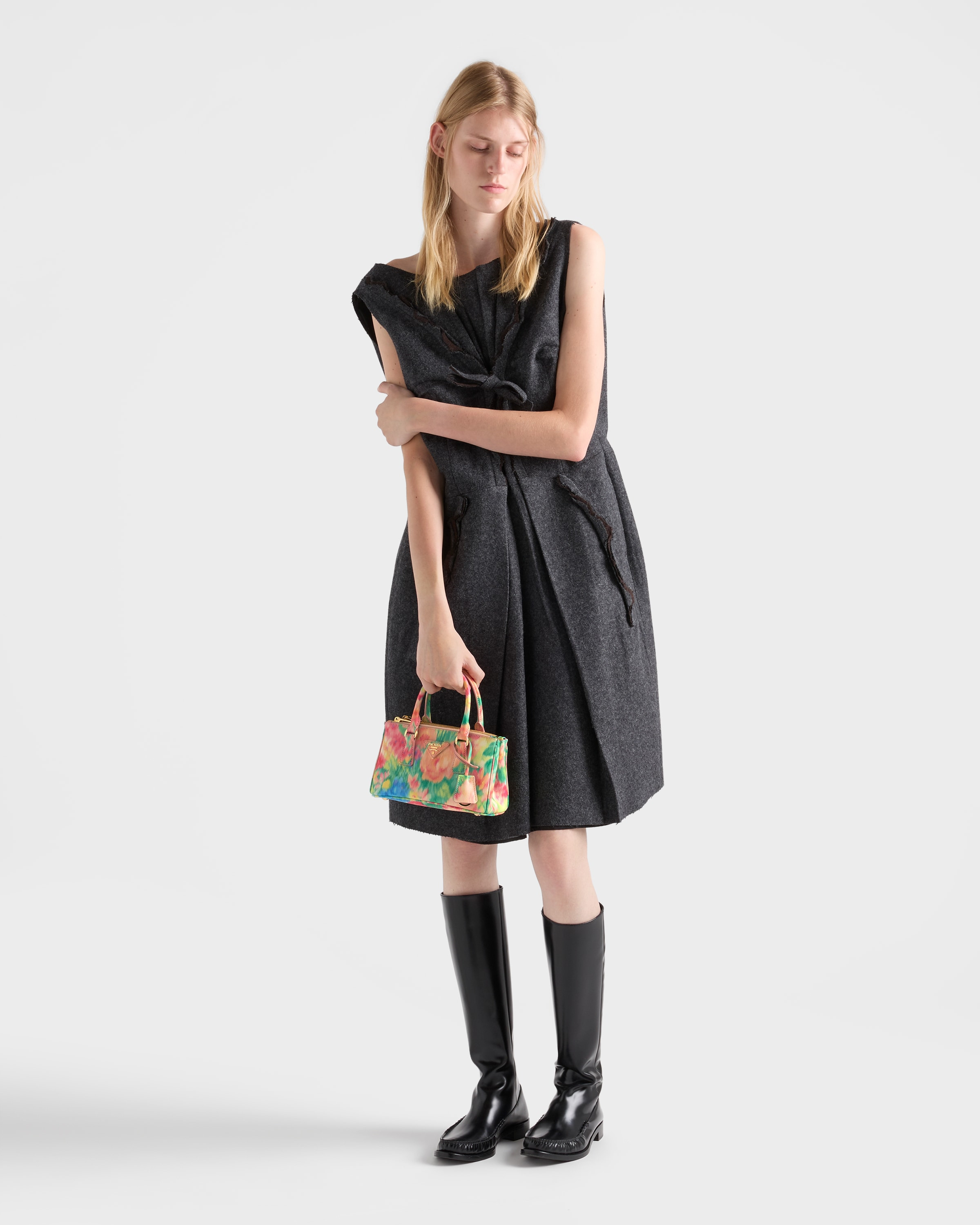 Prada Galleria printed Saffiano leather mini-bag - 2