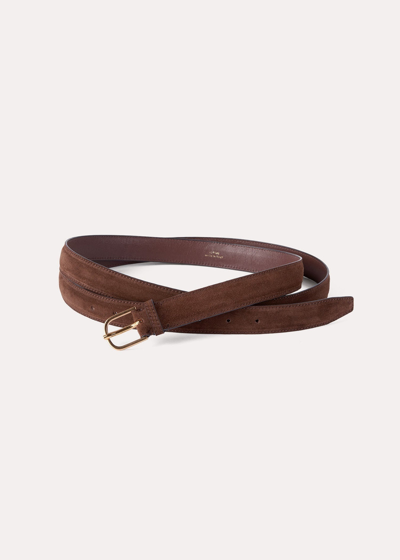Wrap belt chocolate brown 4