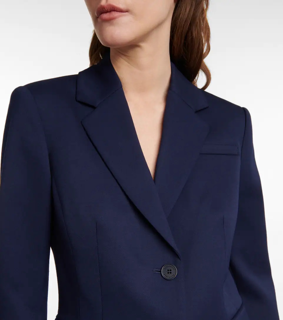 Fenice virgin wool blazer - 4