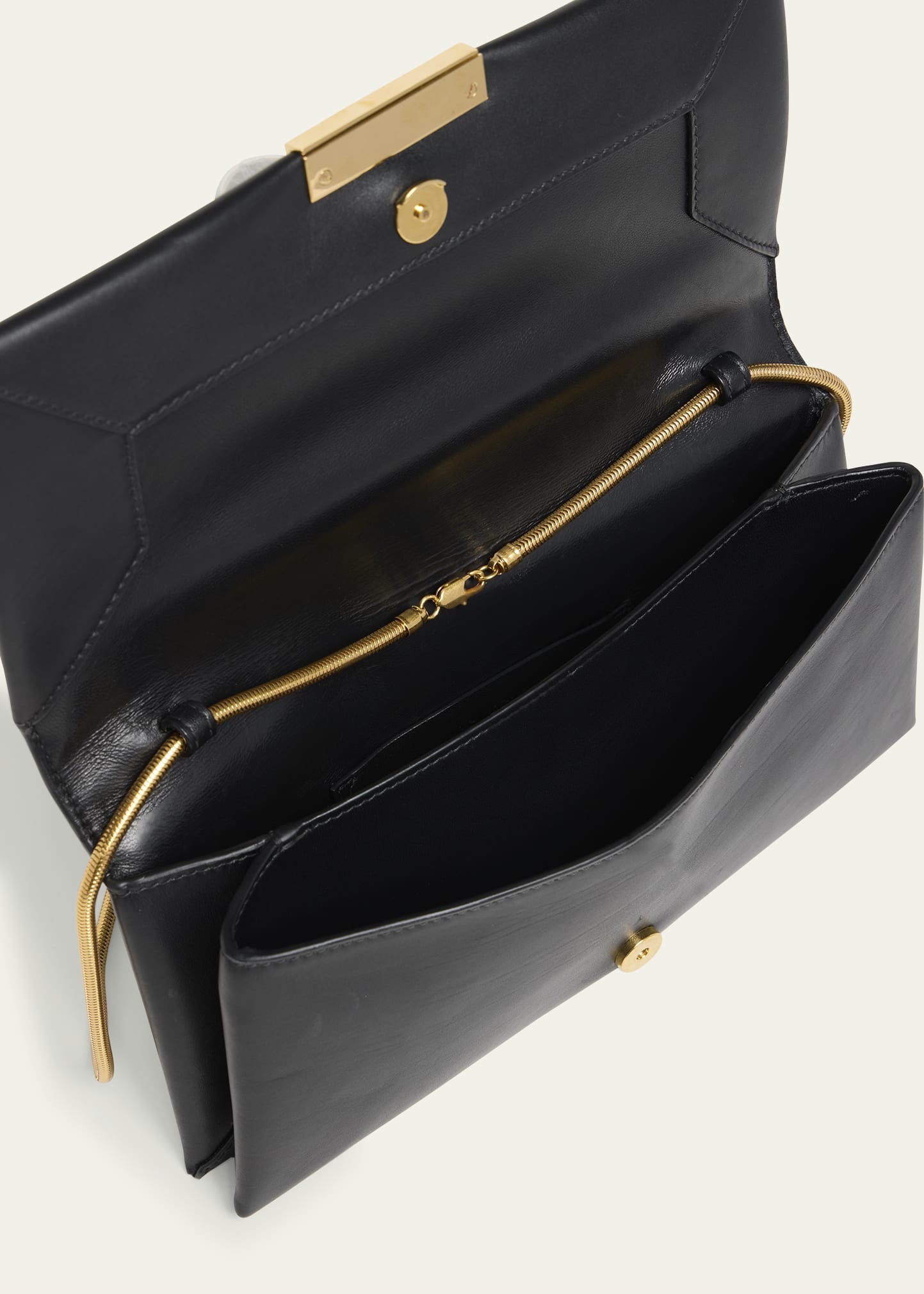 Carnet Flap Calfskin Shoulder Bag - 4