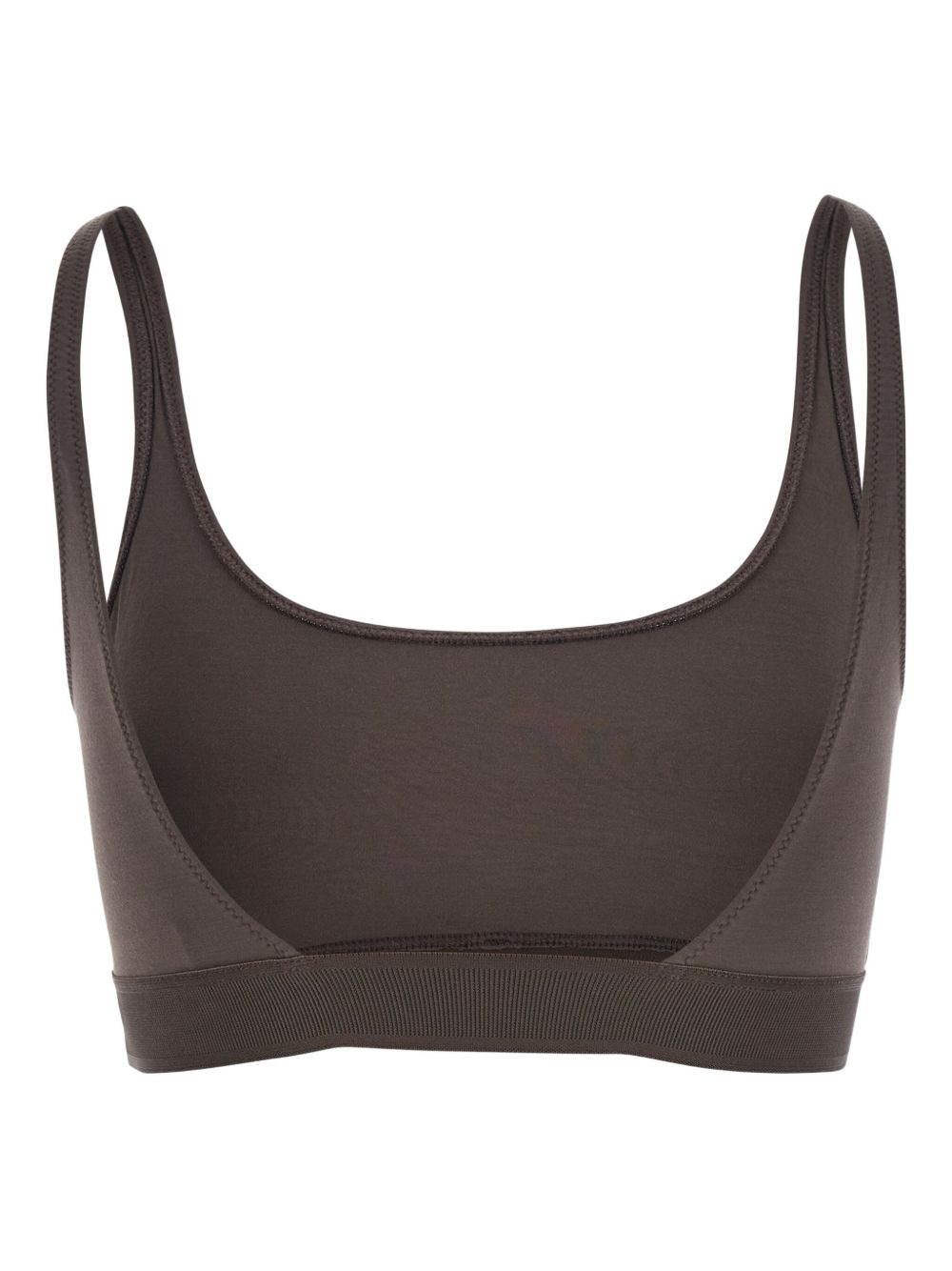 logo-jacquard bralette - 2