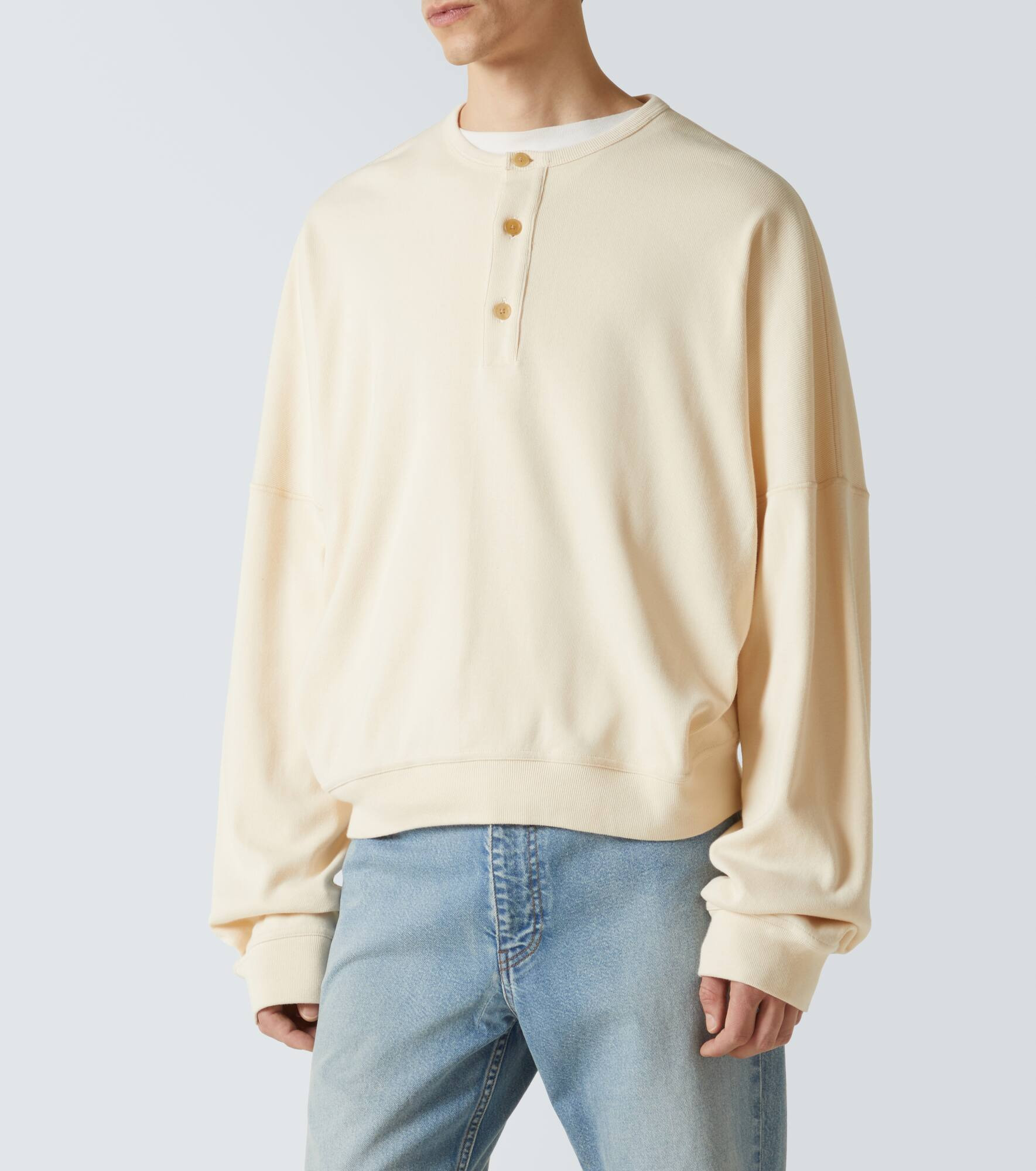 Greto cotton Henley shirt - 3
