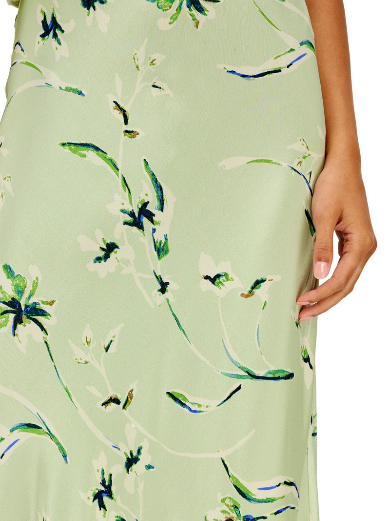 Women's Anya Floral Midi-Skirt - Mint Linnea 6