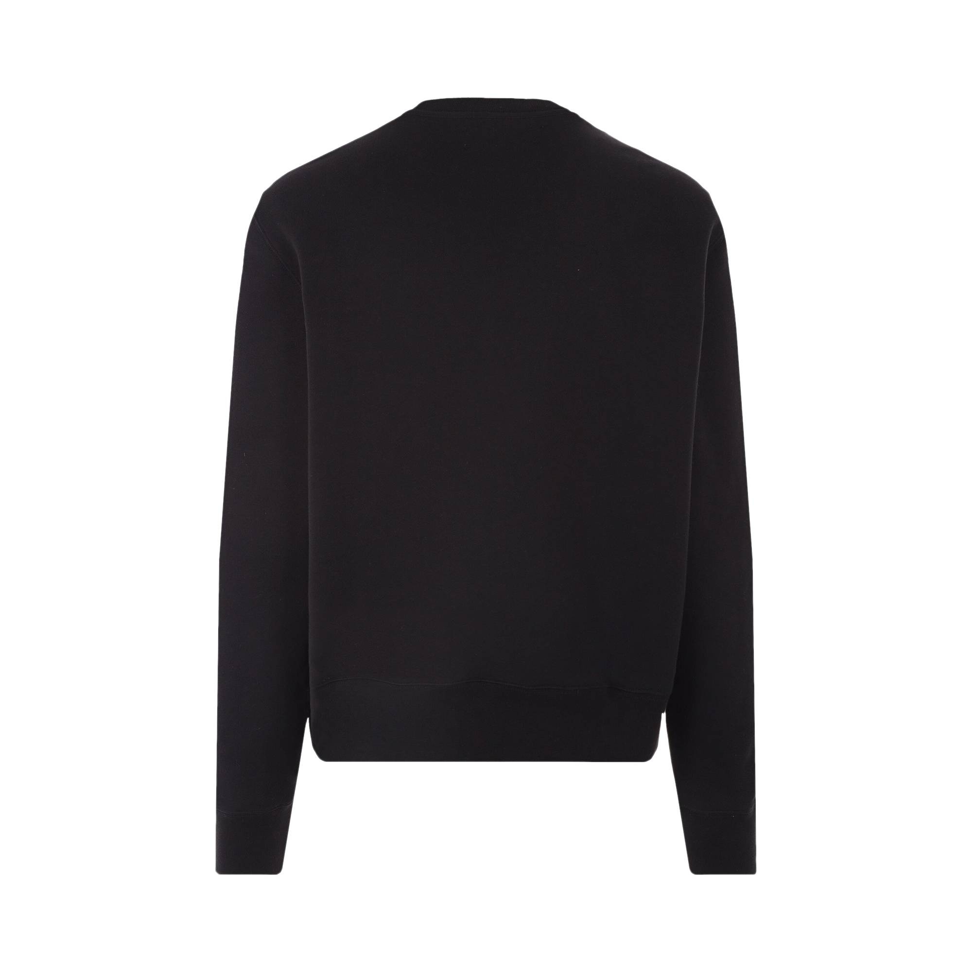 Amiri Floral Logo Crew 'Black' - 2