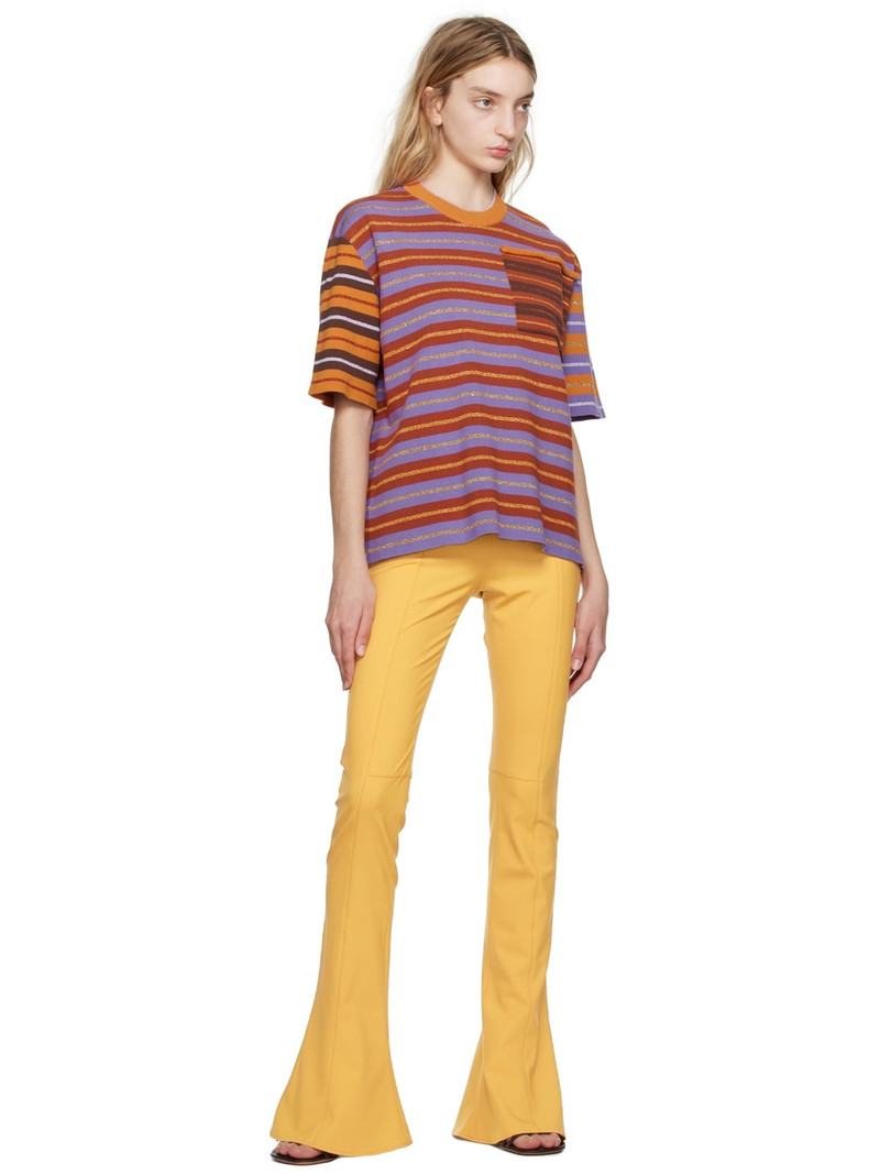 JACQUEMUS Multicolor Le Raphia 'La Mailla Sao' T-Shirt outlook