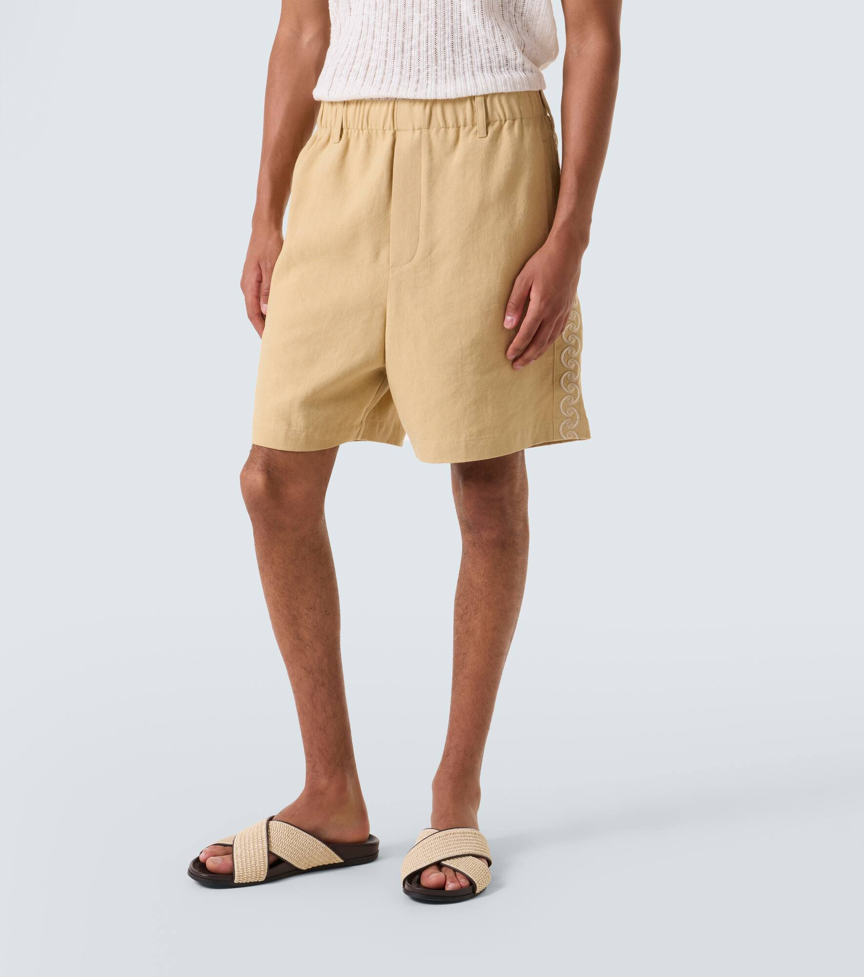 Embroidered shorts - 3