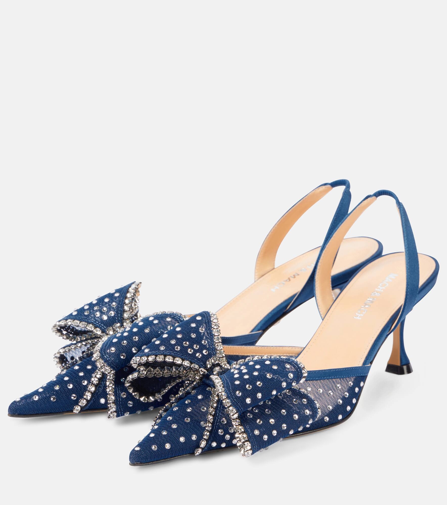 Cadeau 65 embellished slingback pumps - 4