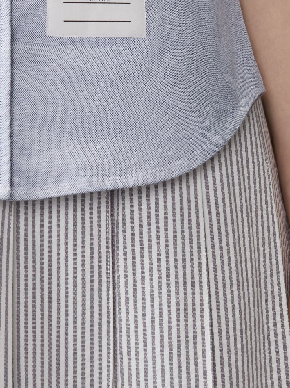 round-collar short-sleeve shirt - 5