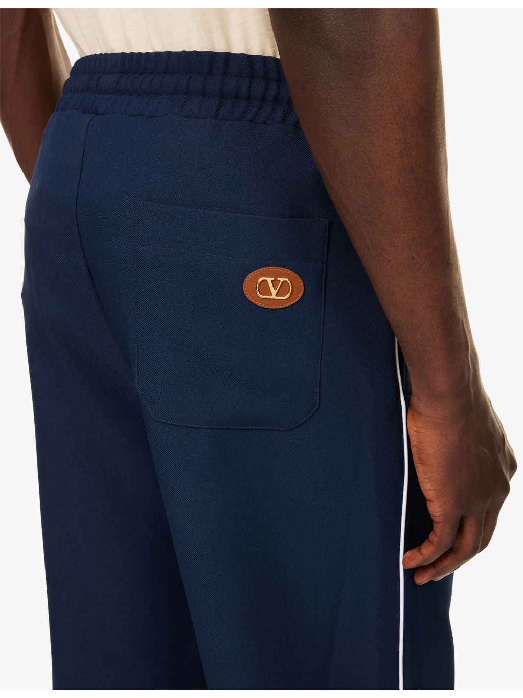 Monogram Straight-Leg Woven Jogging Bottoms - 5
