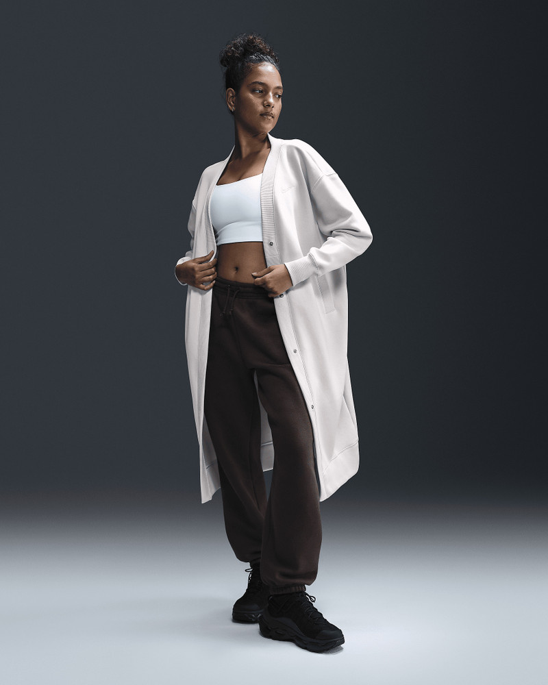 Nike Sportswear Phoenix Fleece Women's Oversized Long Cardigan 4
