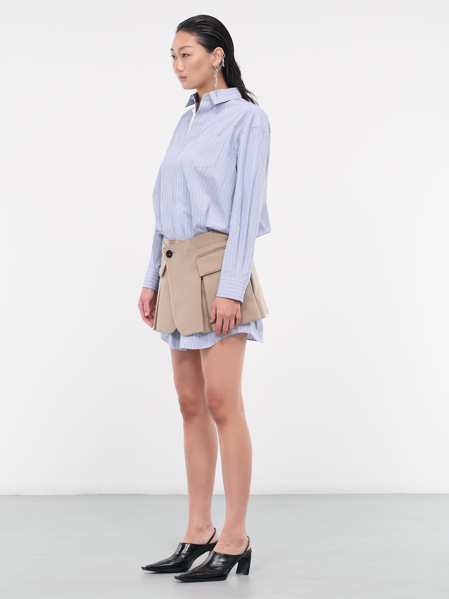 Shirt & Skirt Mini Dress - 2