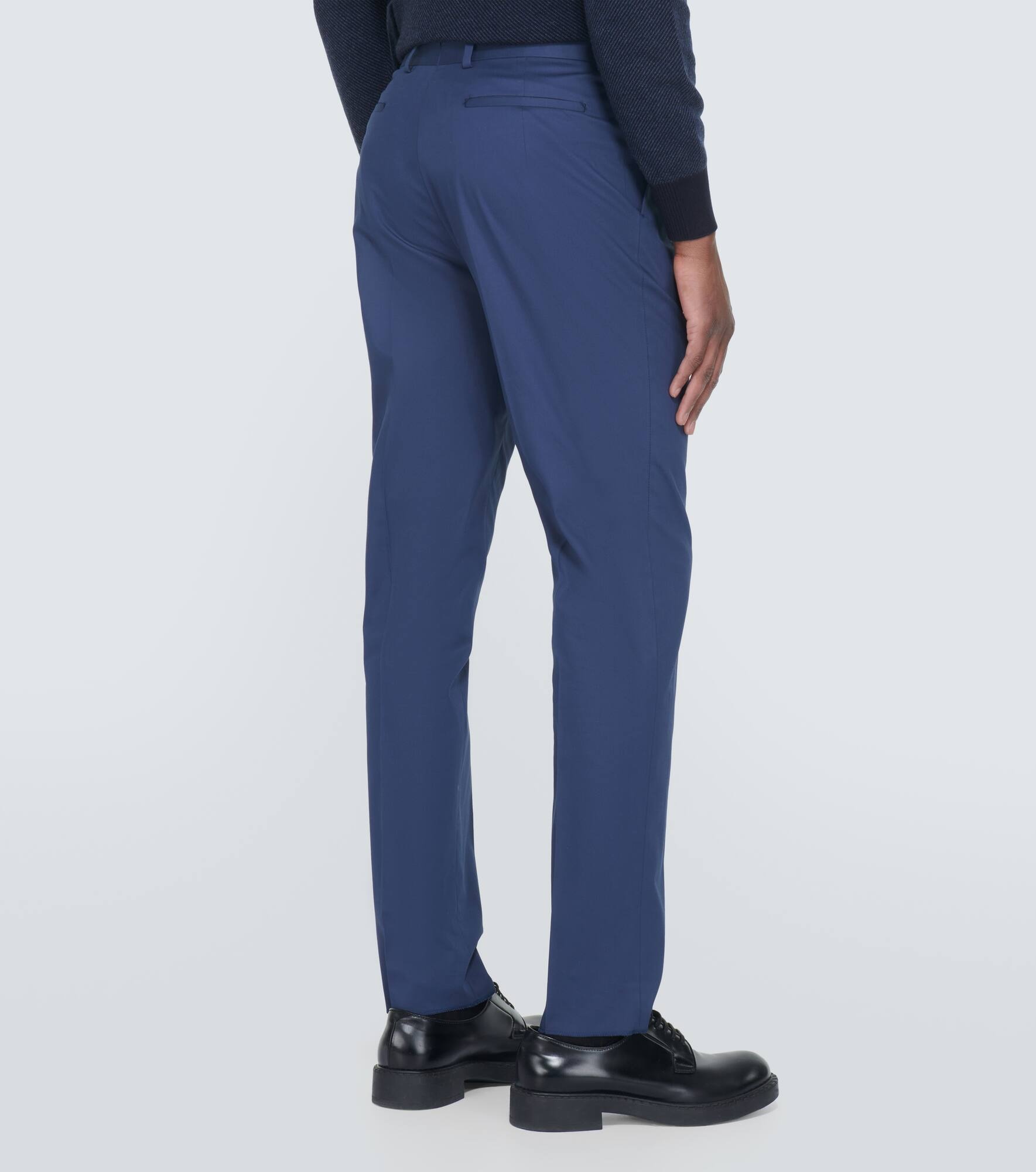 Cotton blend suit pants - 4