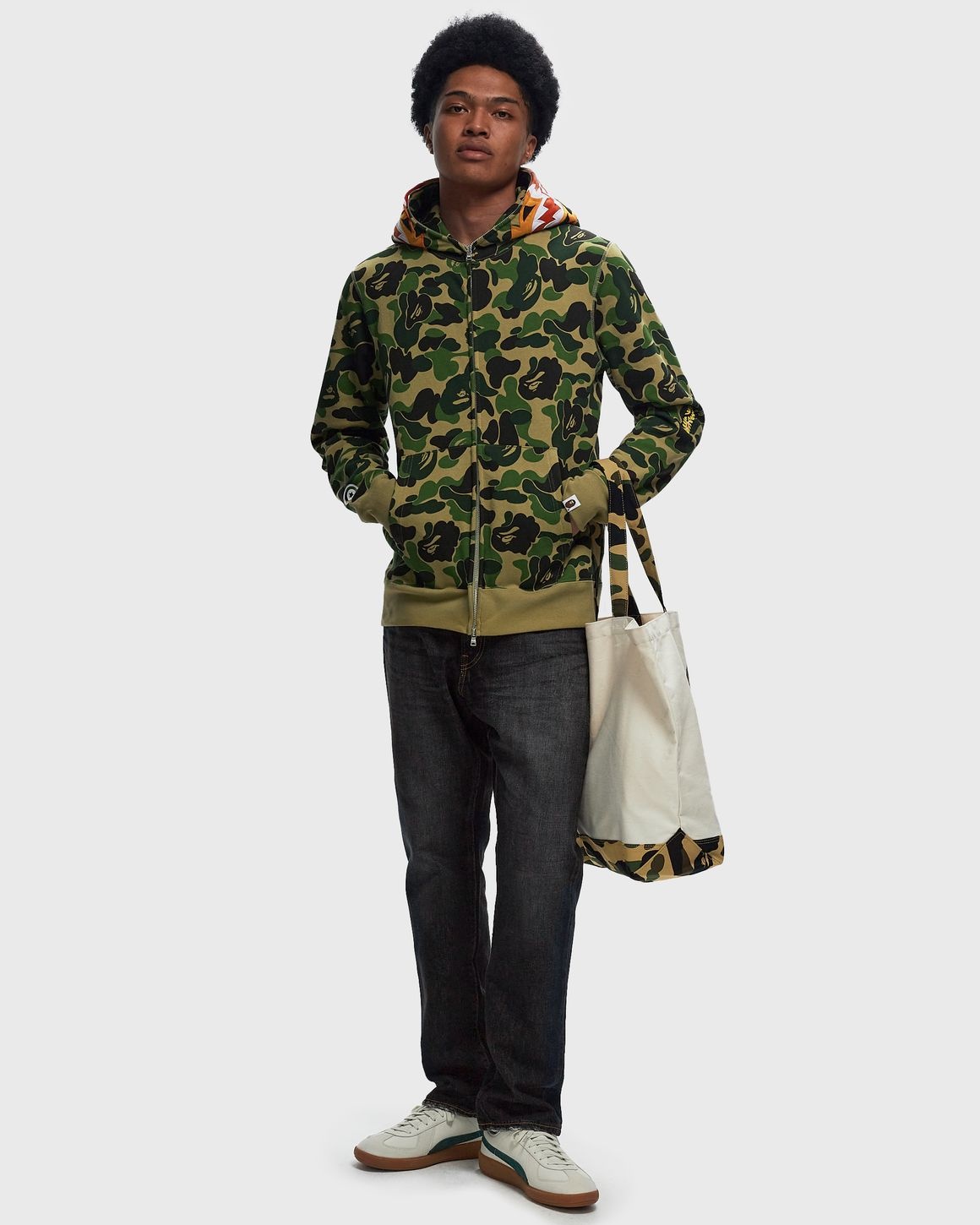 ABC CAMO TIGER FULL ZIP HOODIE - 2