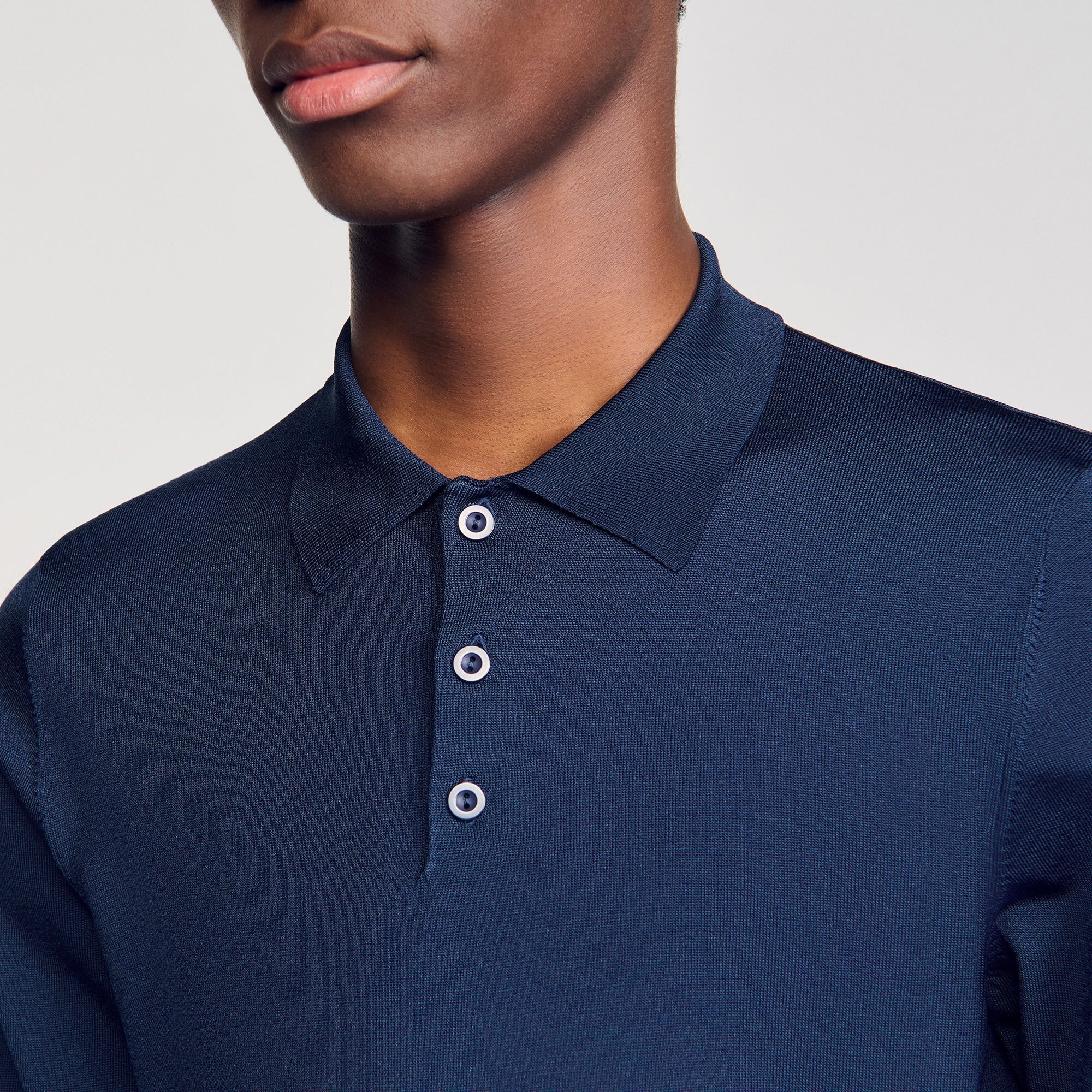 RIBBED POLO SHIRT - 3