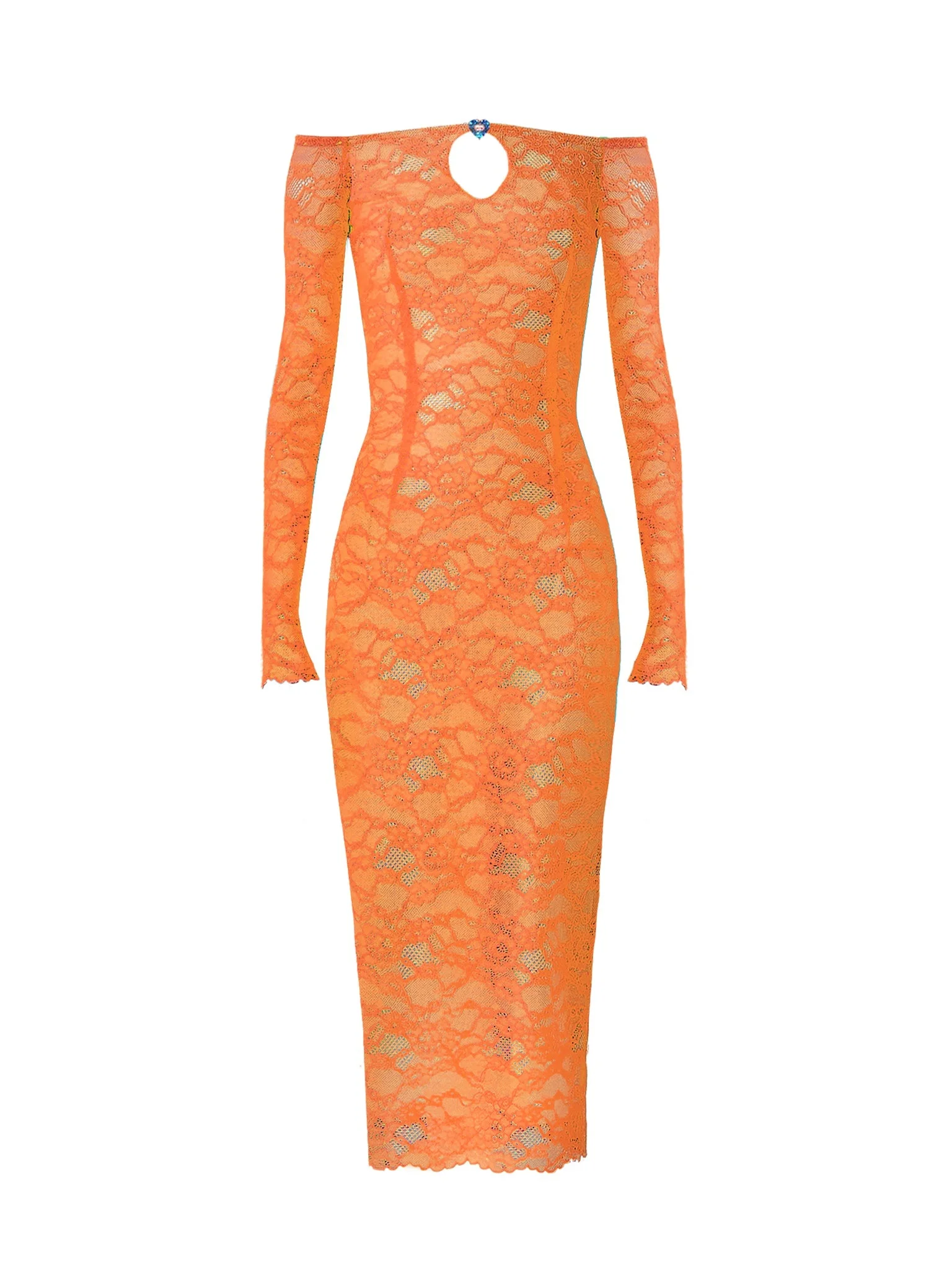 MARCIE DRESS APEROL SPRITZ - 1