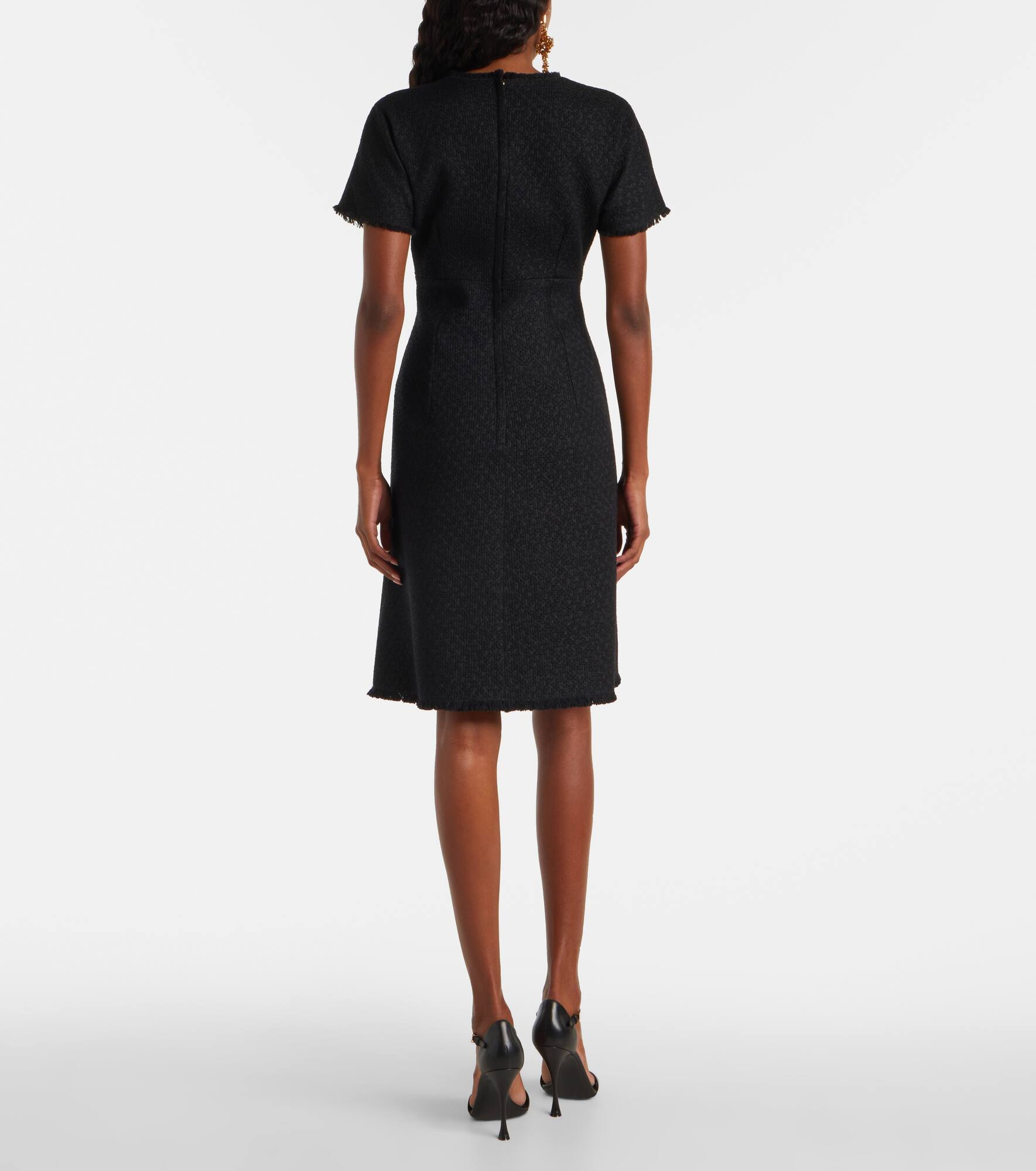Wool-blend minidress - 3