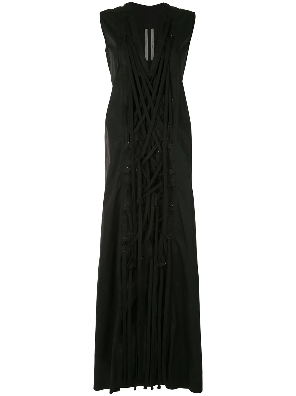 tie front maxi dress - 1