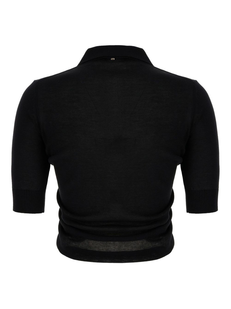 Sportmax jersey polo top outlook
