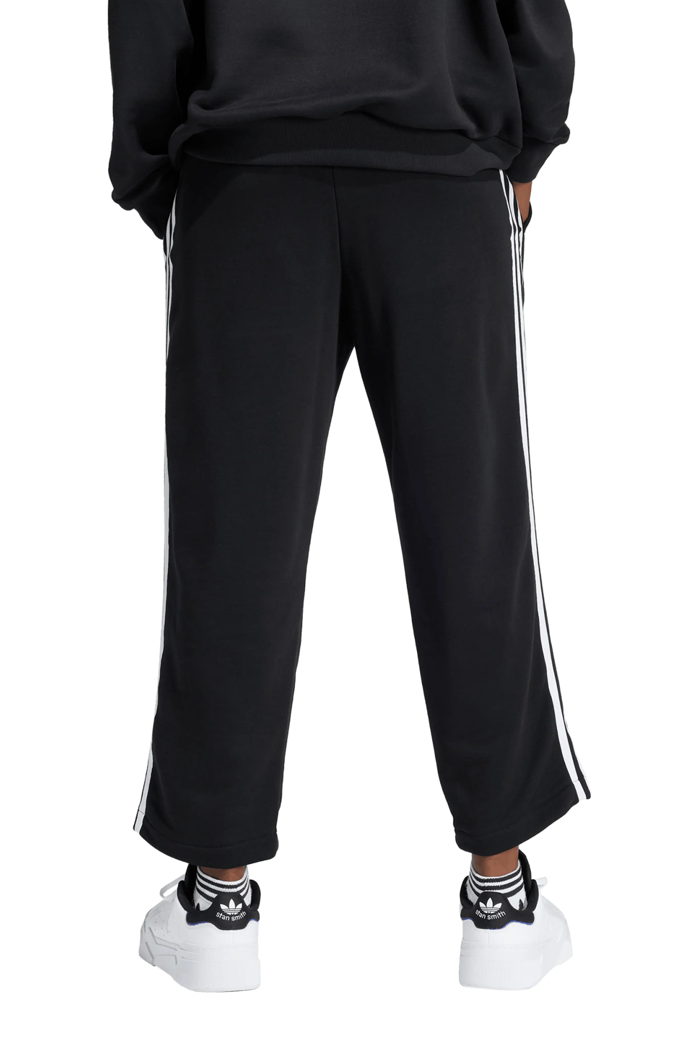 Open Hem Loose Ankle Joggers - 2