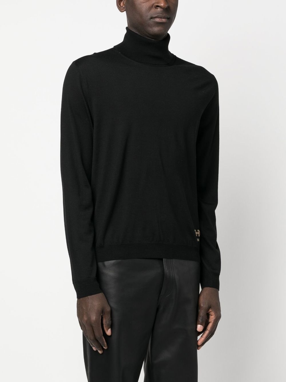 horsebit-motif wool jumper - 3