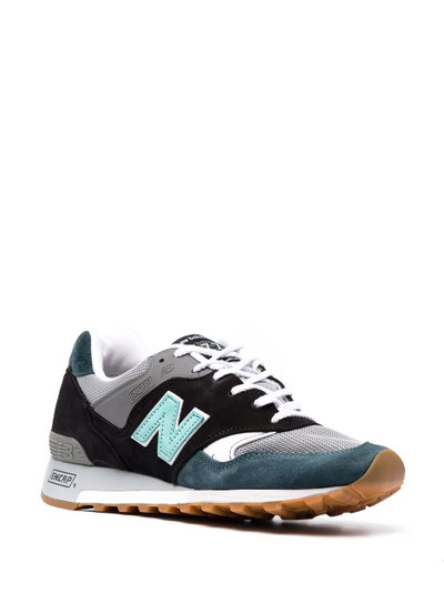 New Balance low-top lace-up sneakers outlook