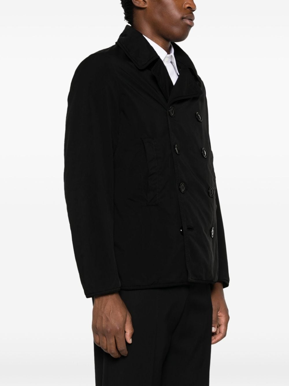 double-breasted padded jacket - 3