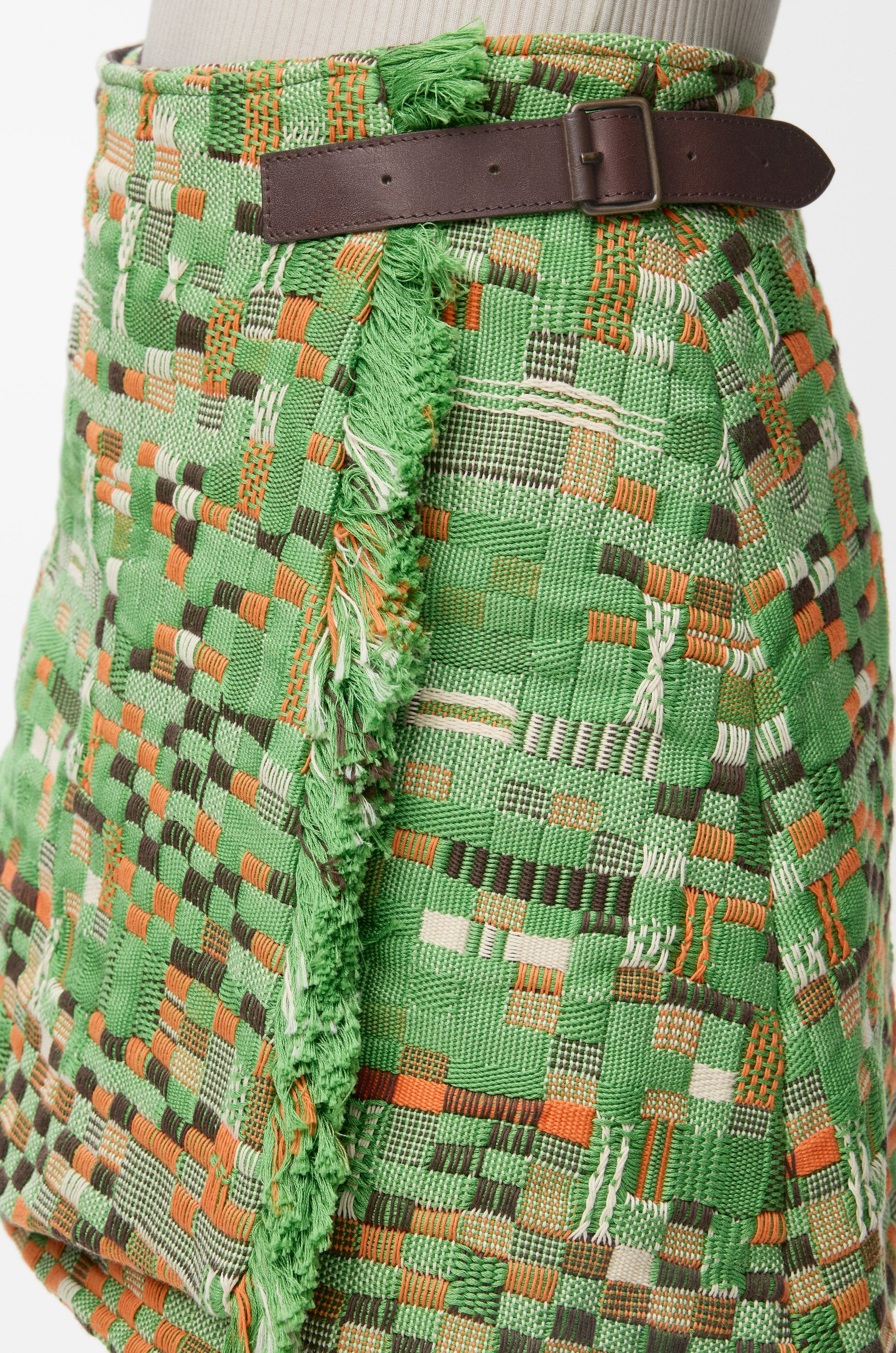 Skirt in cotton jacquard - 5