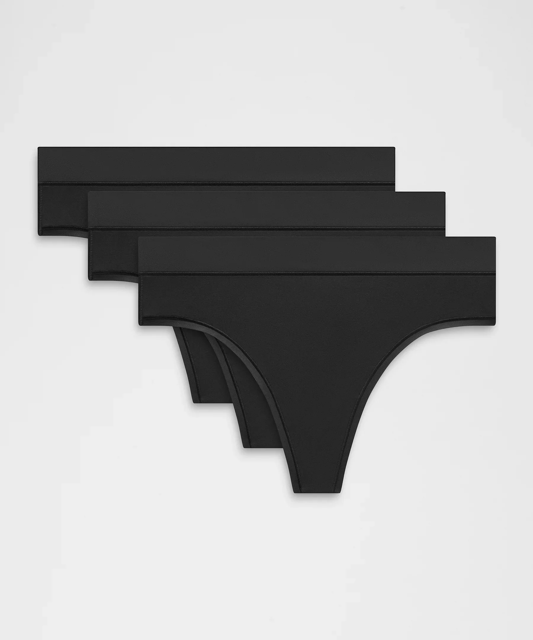 UnderEase High-Rise Thong Underwear *3 Pack - 1