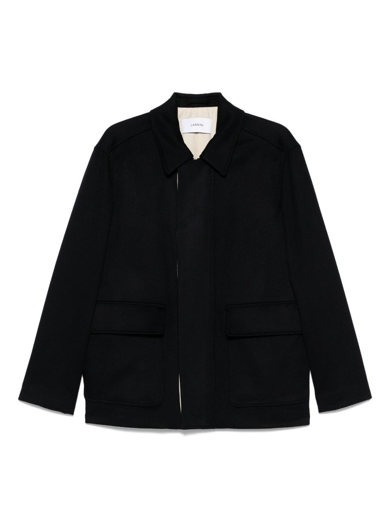 patch-pocket shirt jacket 1