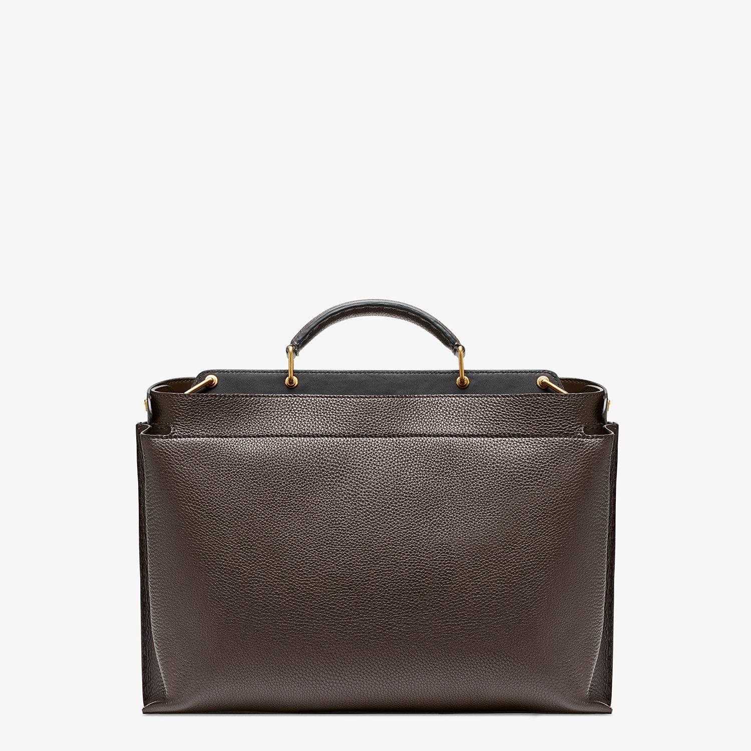 Brown leather bag - 3