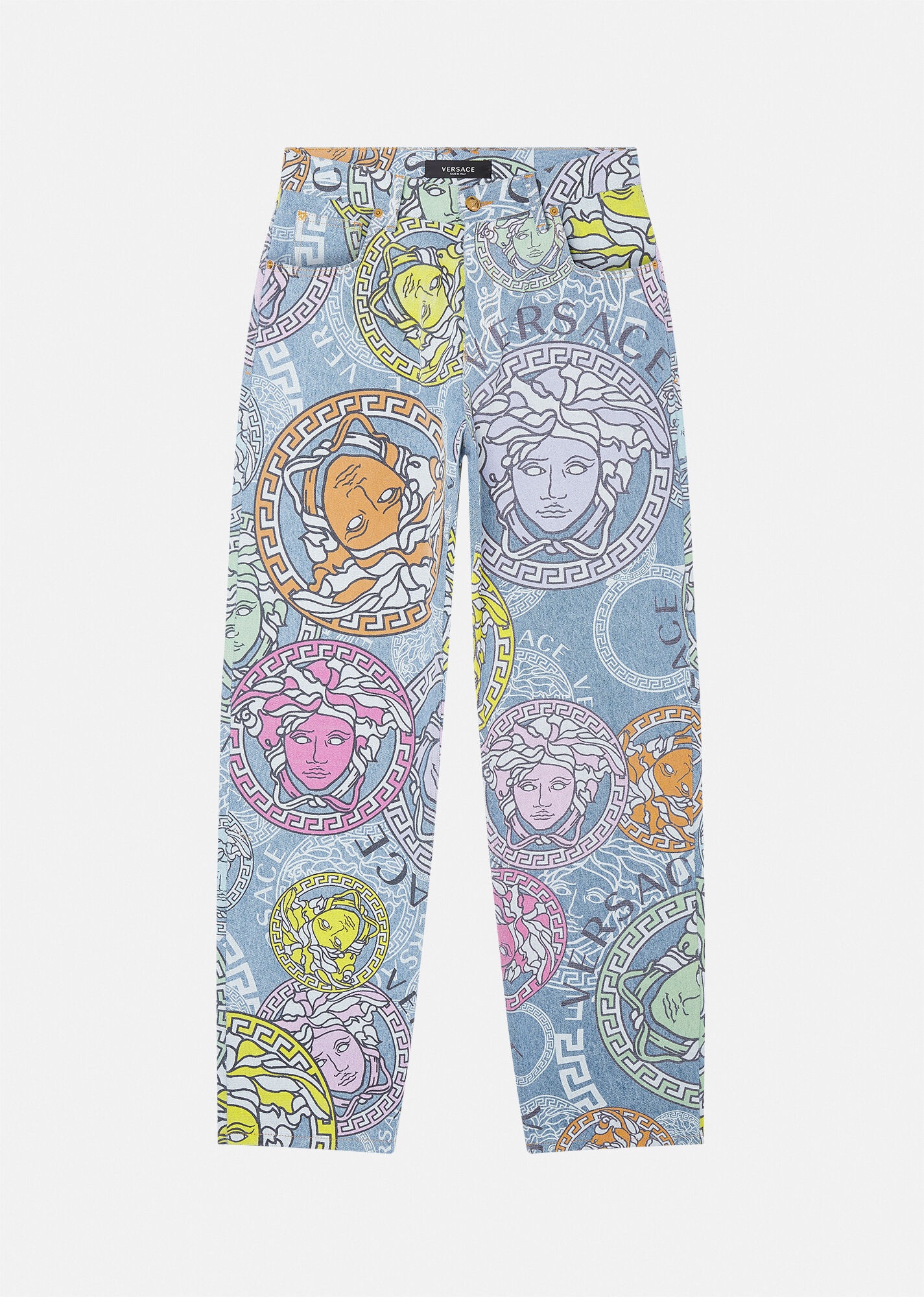 Medusa Amplified Print Jeans - 1