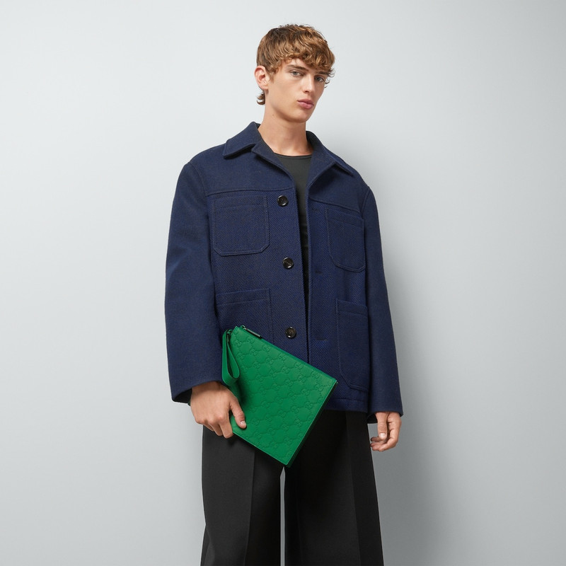 GG rubber-effect pouch 3