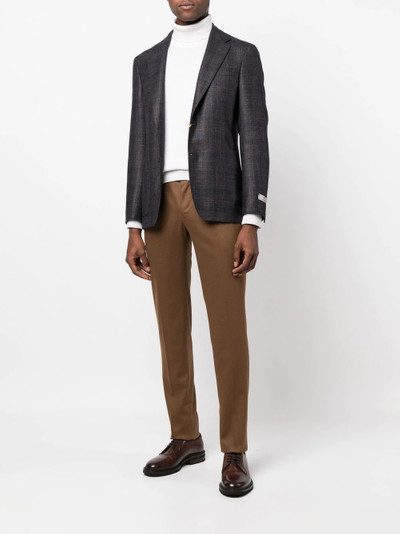 Canali single-breasted tailored blazer outlook