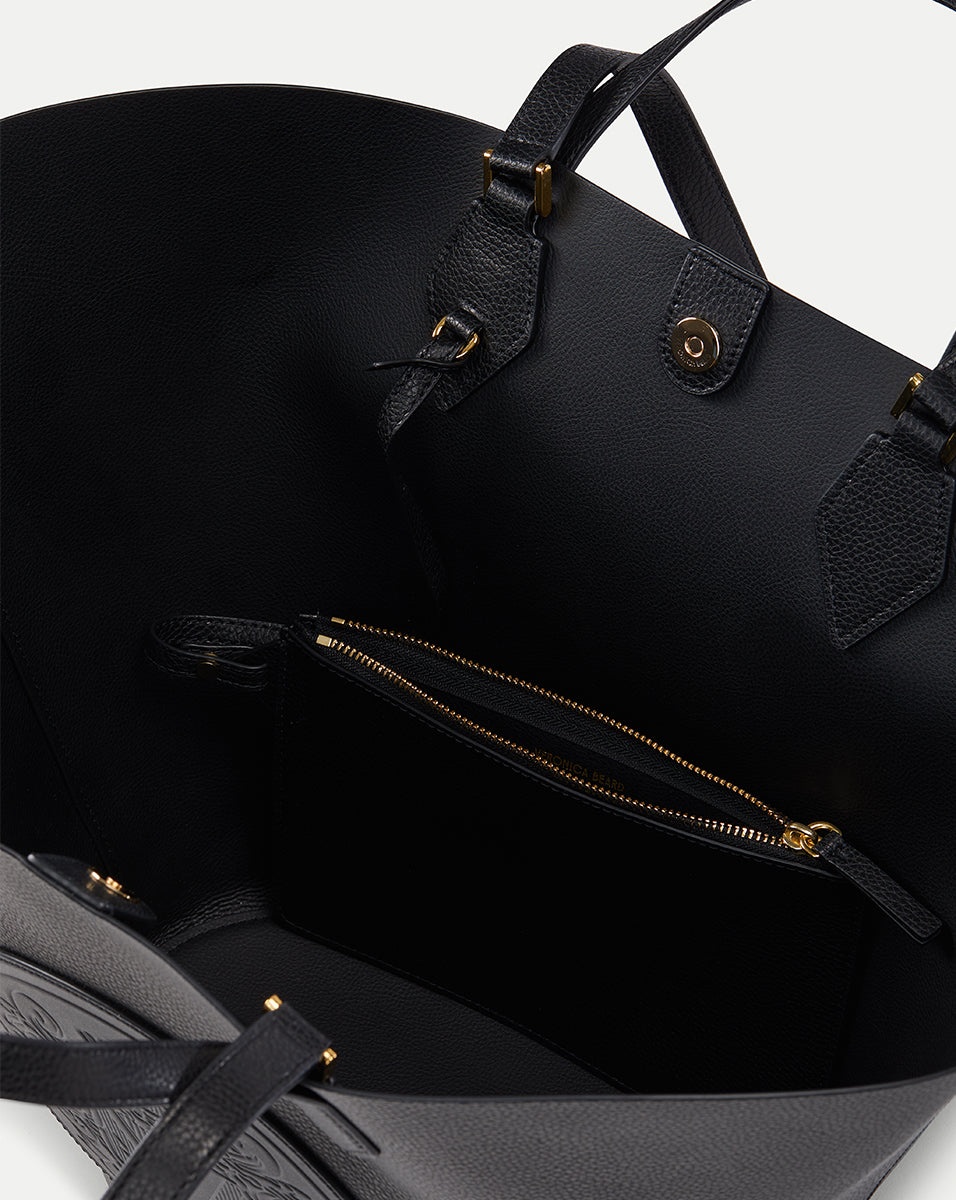 LARGE CREST TOTE - 4