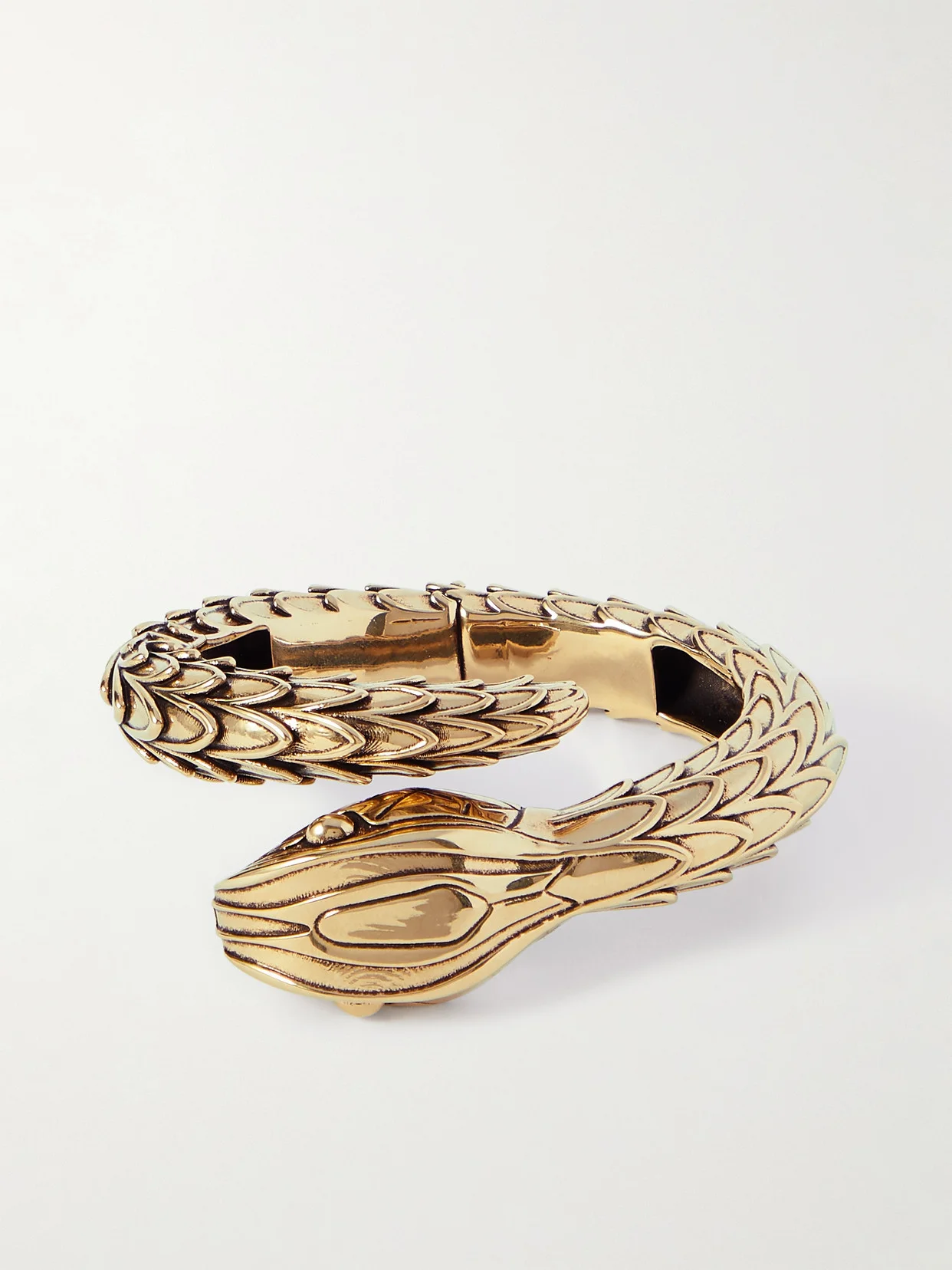 Snake Gold-tone Cuff - 1