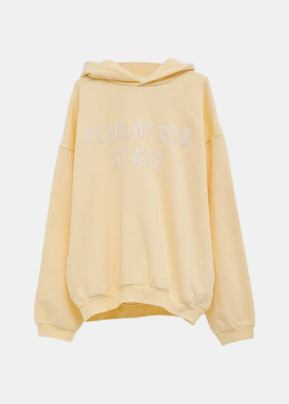 Garden Yellow 90's Fit Fleece Hoodie - 1