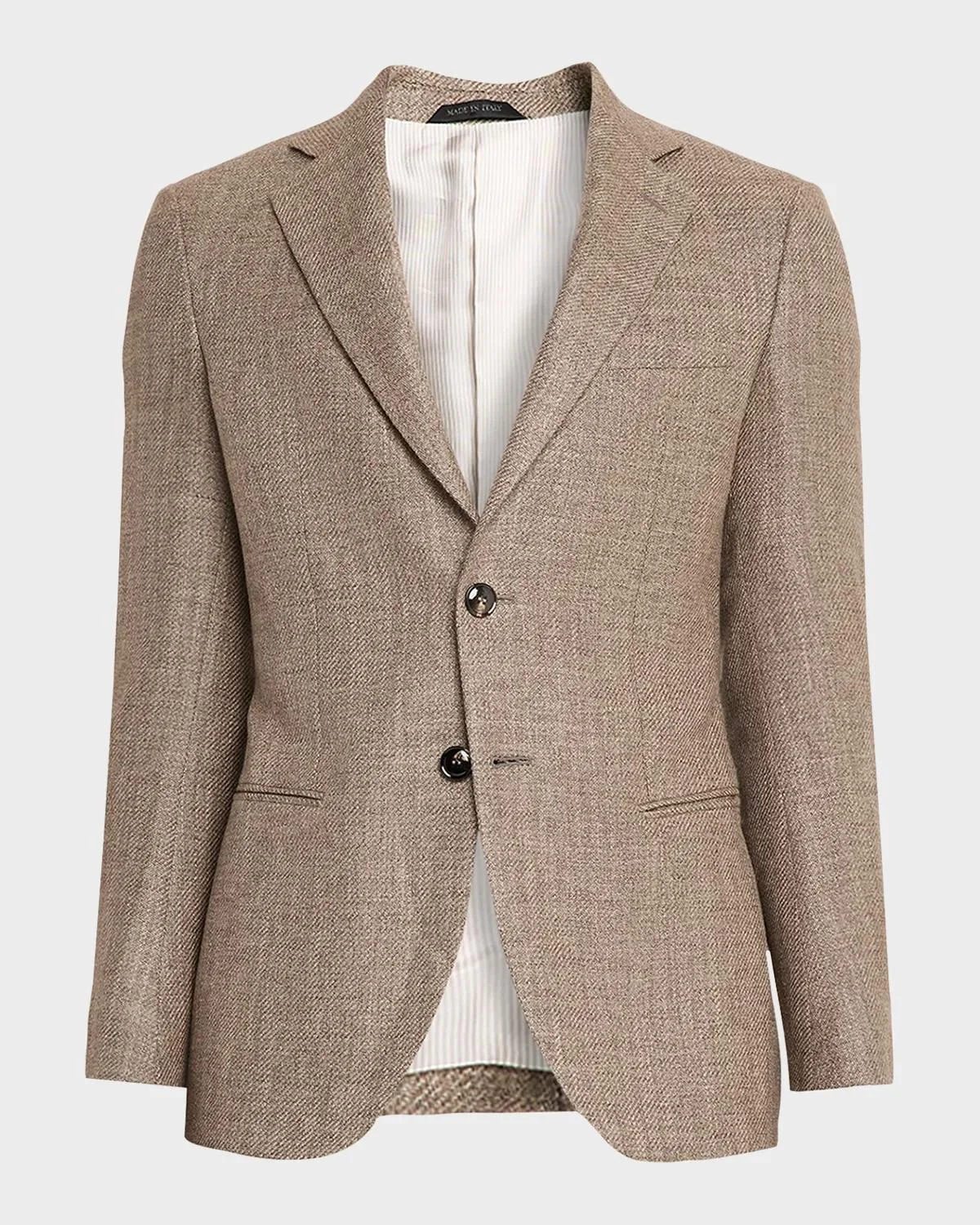 Men's George Wool & Silk Blazer - 1