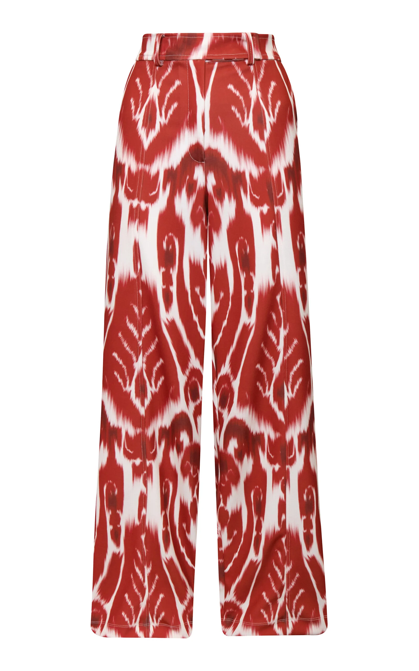 Me Quedas Printed Wide-Leg Pants print - 1