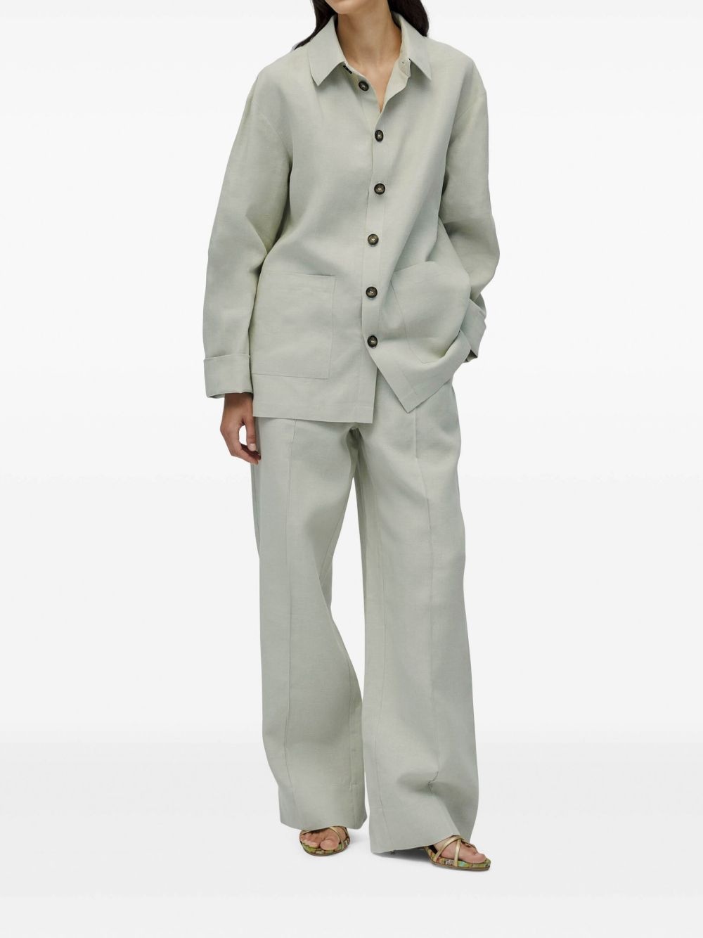 linen trousers - 3