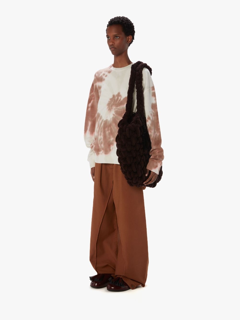 TIE -DYE SWEATSHIRT WITH CAT PRINT - 4