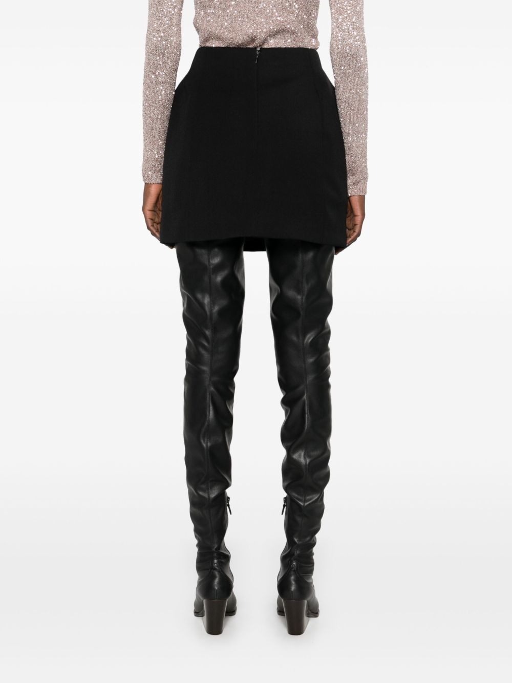 hourglass mini skirt - 4