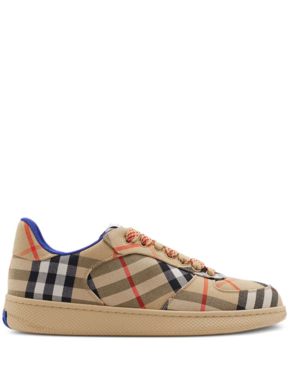 Terrace checked canvas sneakers - 1