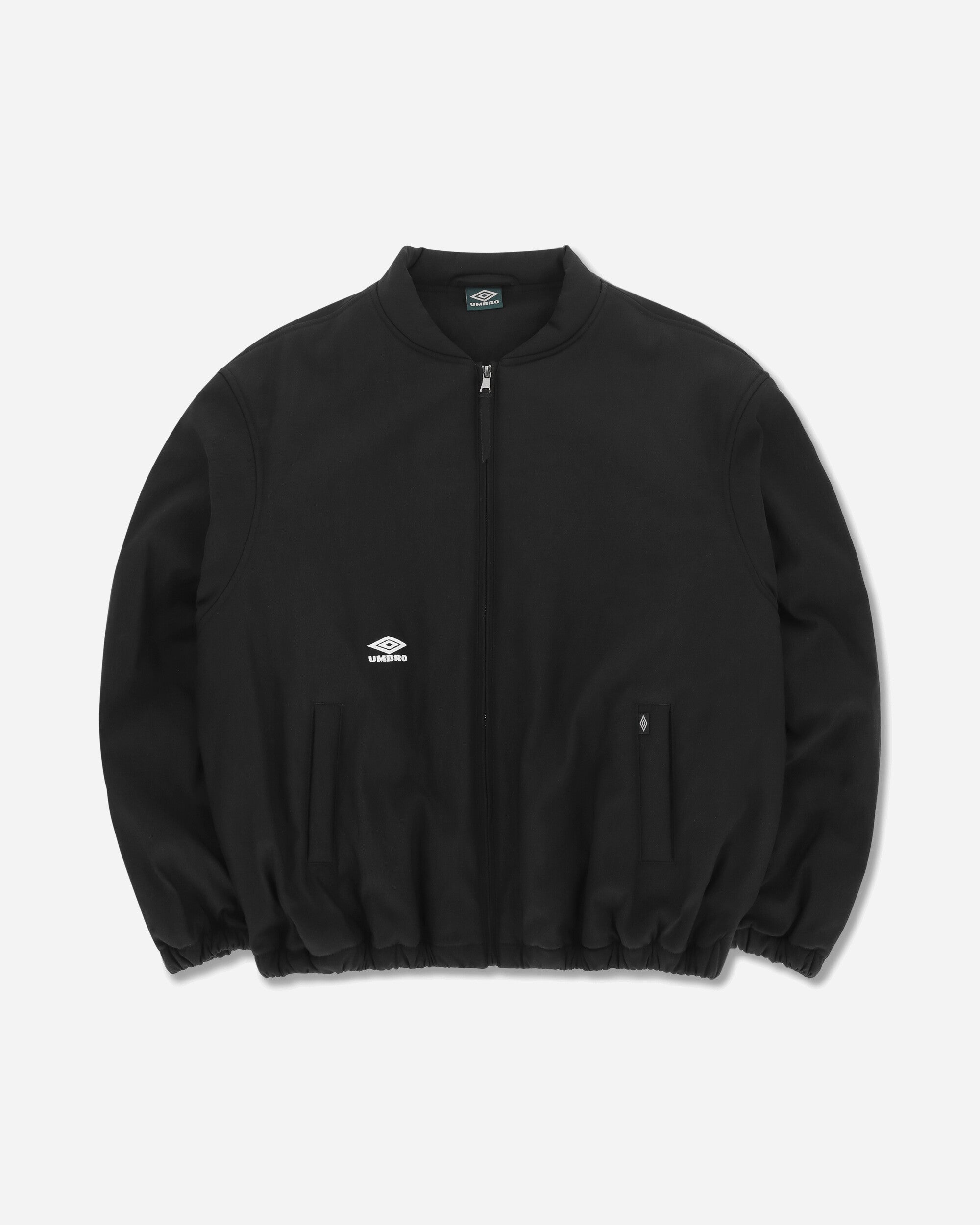Men's Padded Bomber Jacket Black - 1